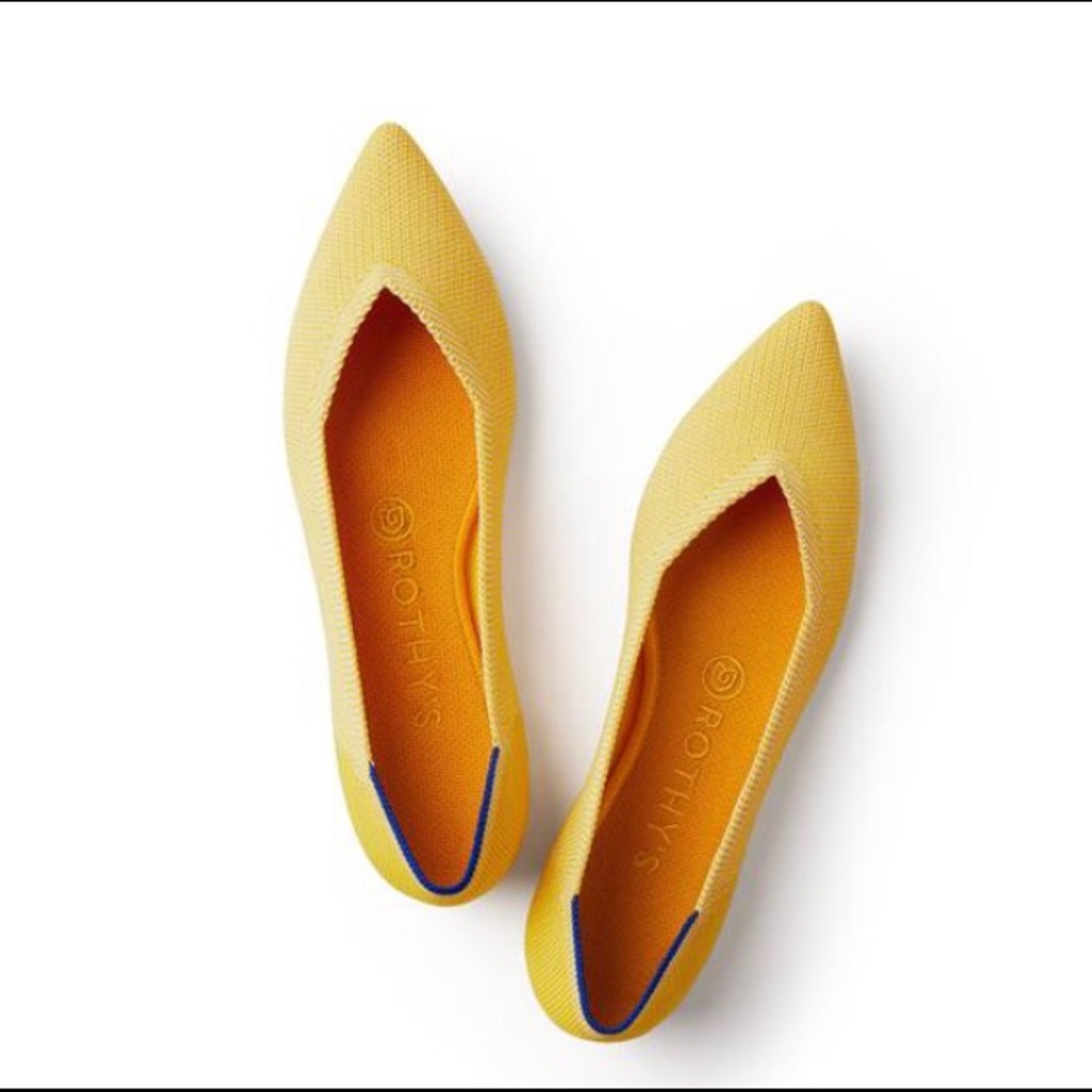 Rothys Sunshine pointed flats!